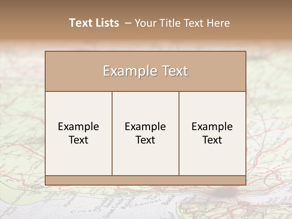 Marker Atlas Travel PowerPoint Template