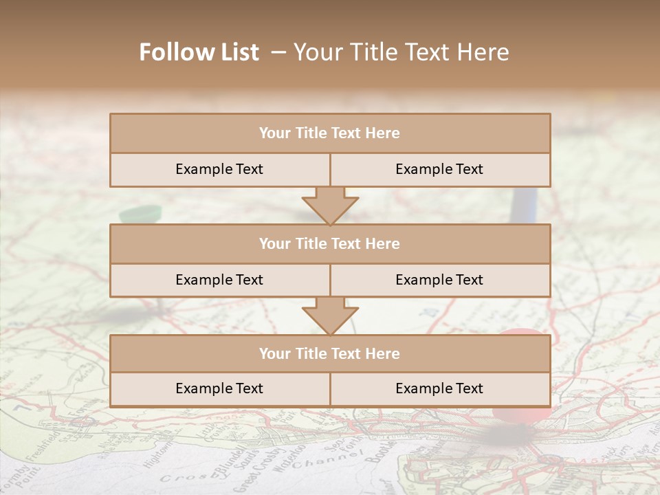 Marker Atlas Travel PowerPoint Template