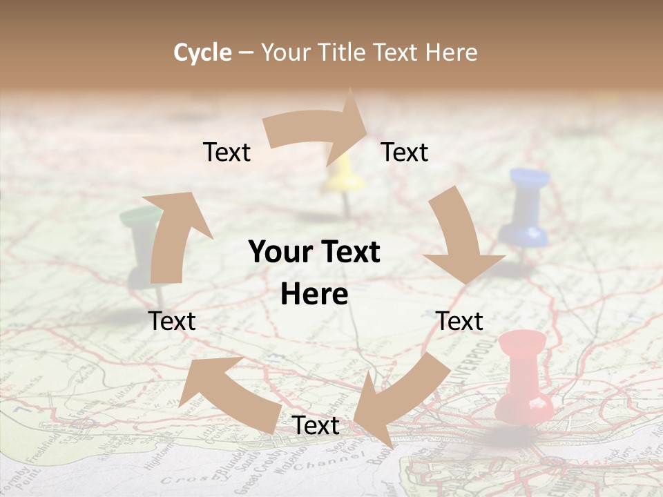 Marker Atlas Travel PowerPoint Template