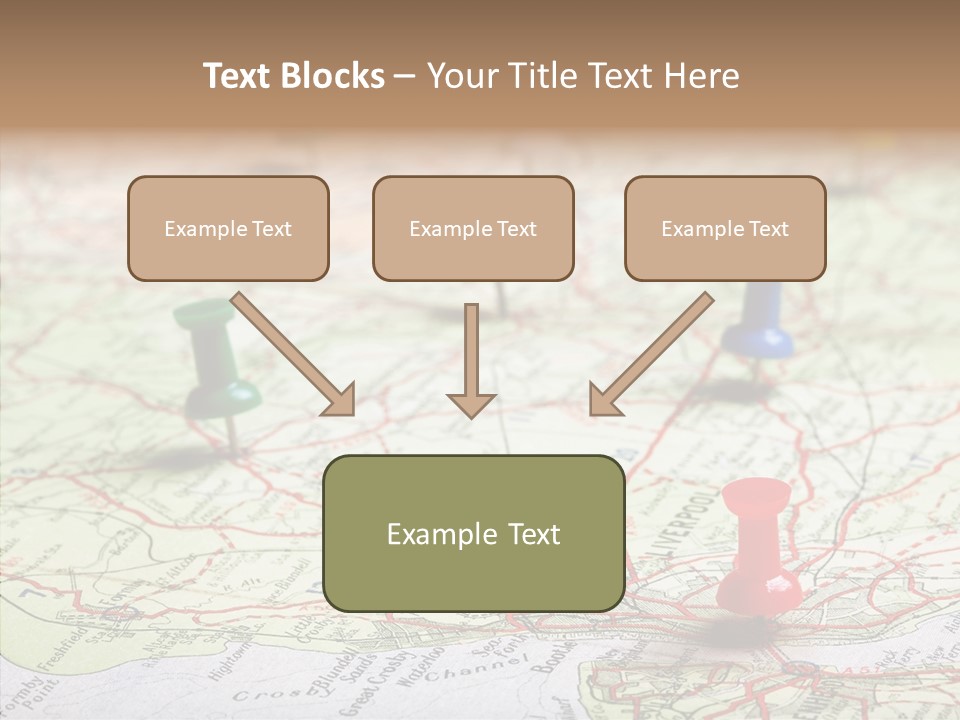 Marker Atlas Travel PowerPoint Template