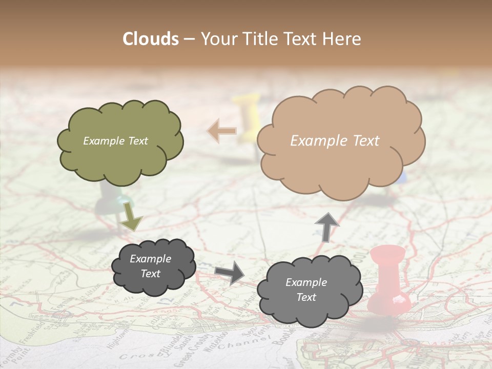 Marker Atlas Travel PowerPoint Template