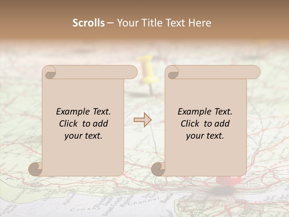 Marker Atlas Travel PowerPoint Template
