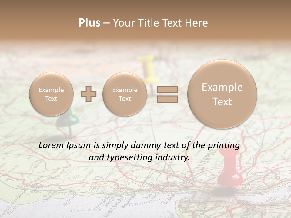 Marker Atlas Travel PowerPoint Template