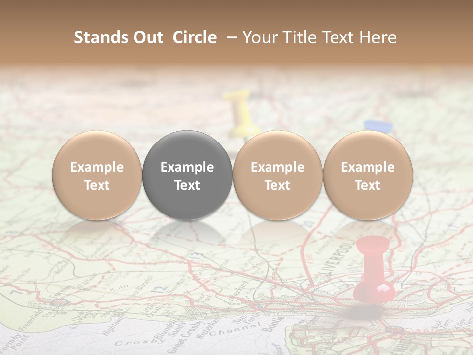 Marker Atlas Travel PowerPoint Template