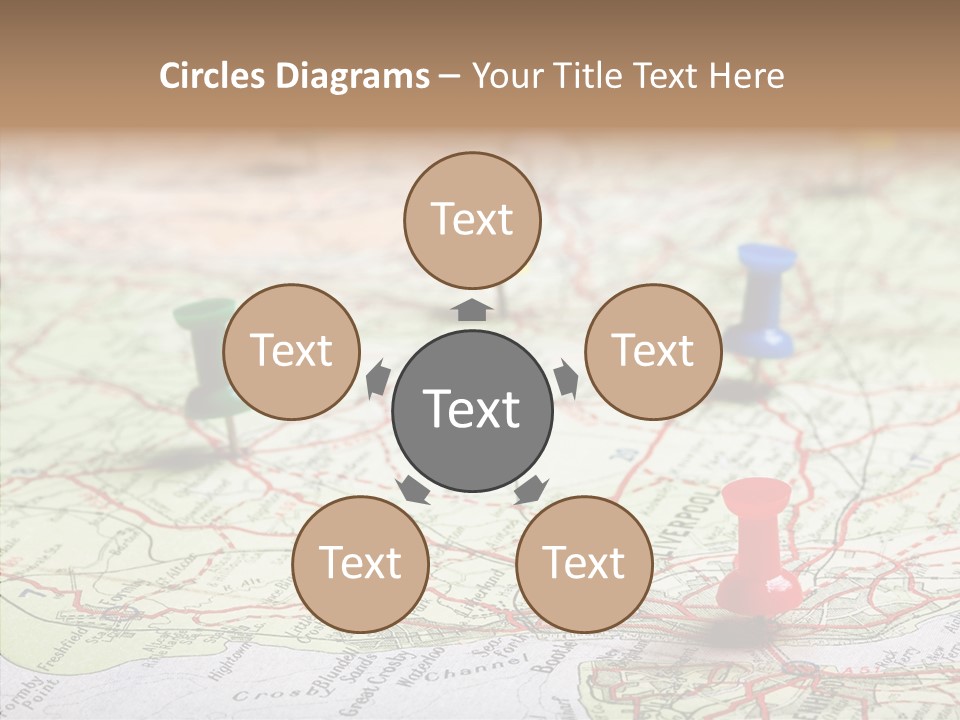 Marker Atlas Travel PowerPoint Template