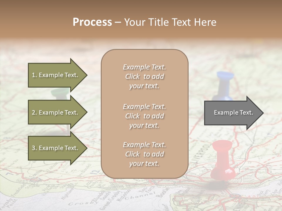 Marker Atlas Travel PowerPoint Template