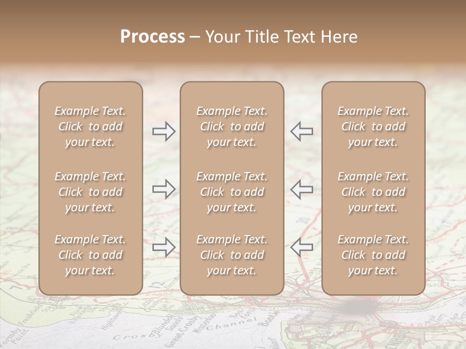 Marker Atlas Travel PowerPoint Template