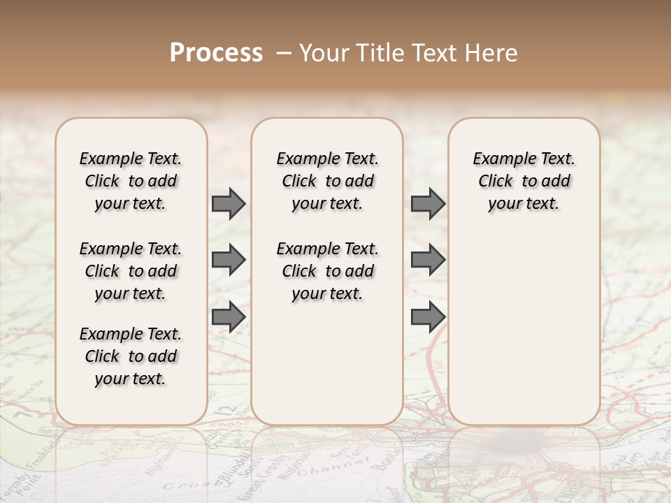 Marker Atlas Travel PowerPoint Template