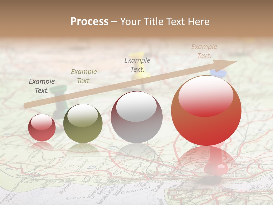 Marker Atlas Travel PowerPoint Template