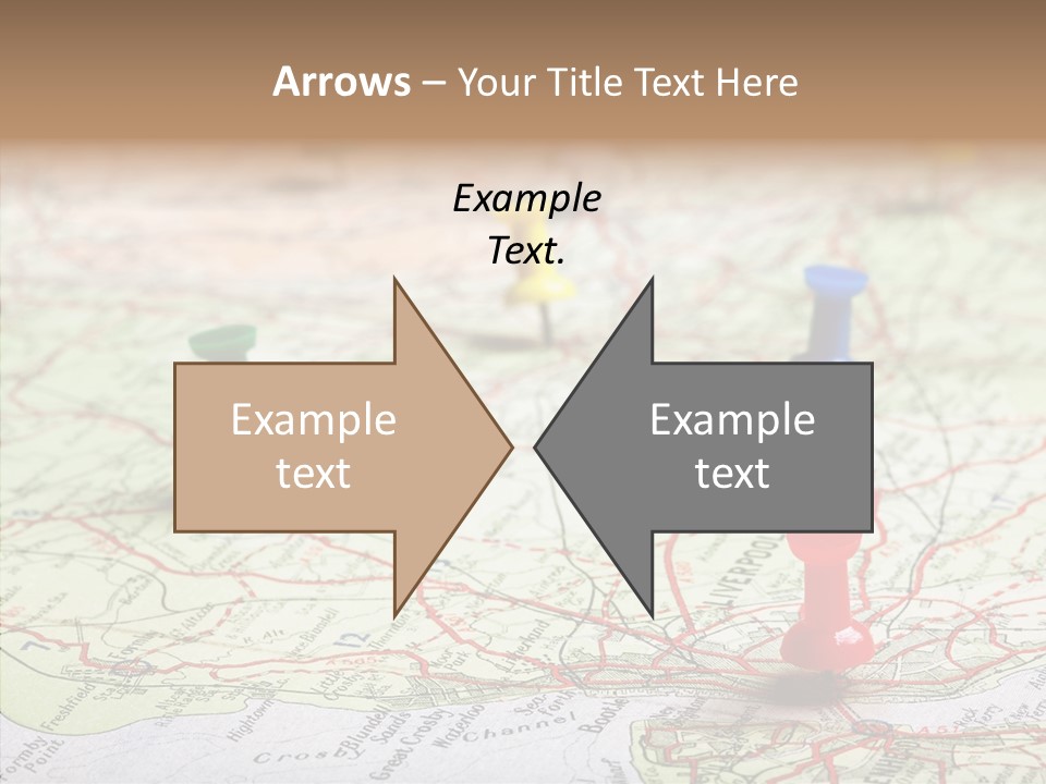 Marker Atlas Travel PowerPoint Template