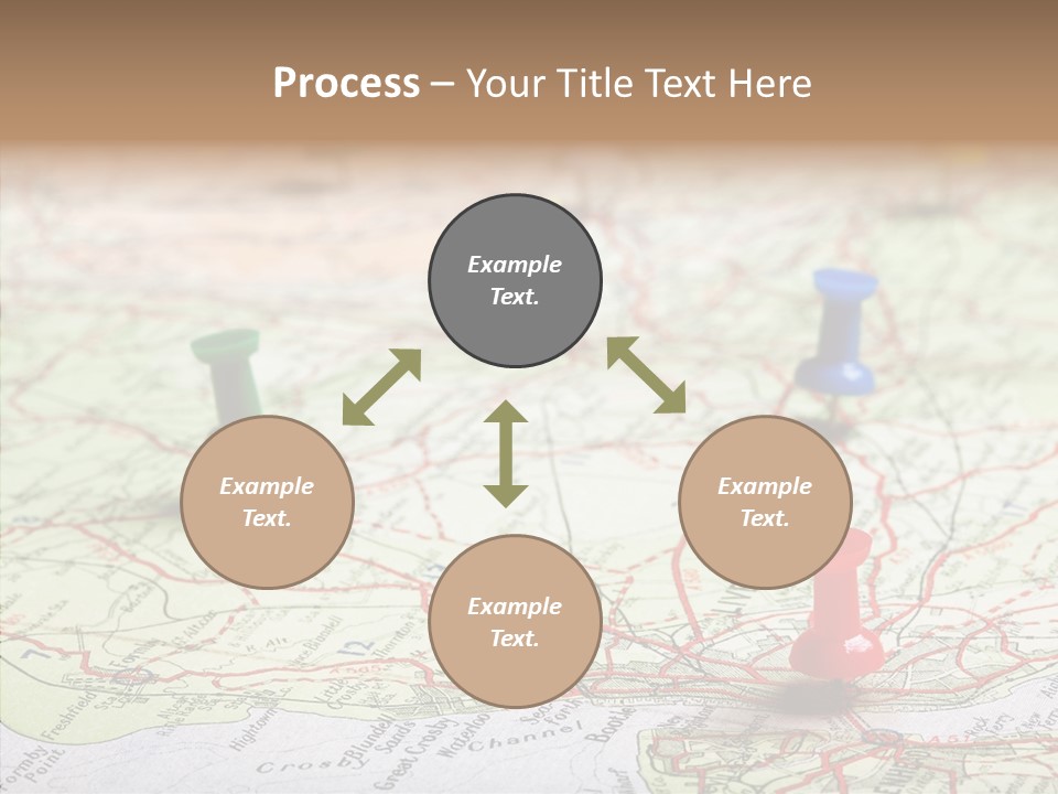 Marker Atlas Travel PowerPoint Template