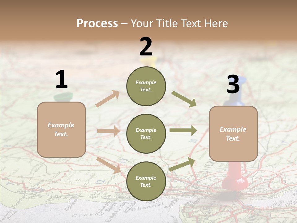 Marker Atlas Travel PowerPoint Template