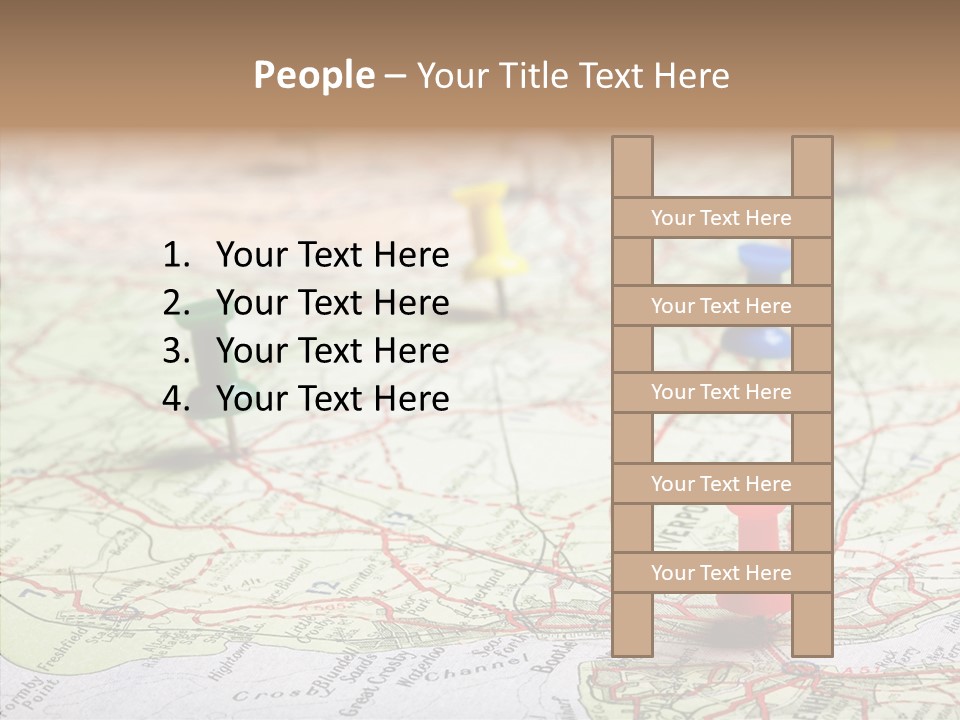 Marker Atlas Travel PowerPoint Template