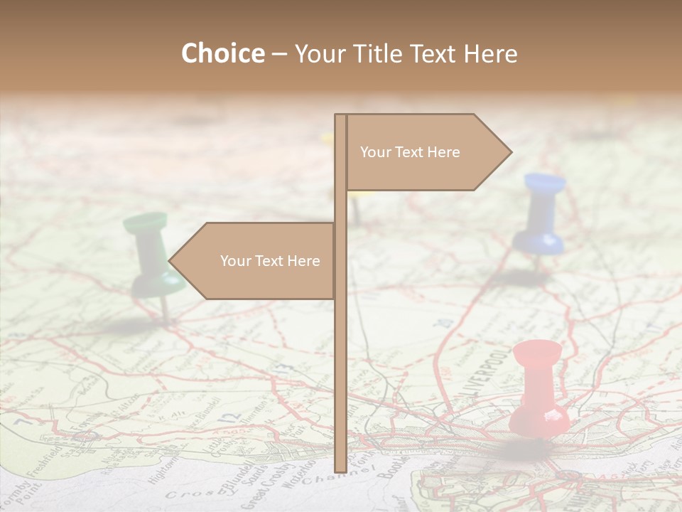 Marker Atlas Travel PowerPoint Template