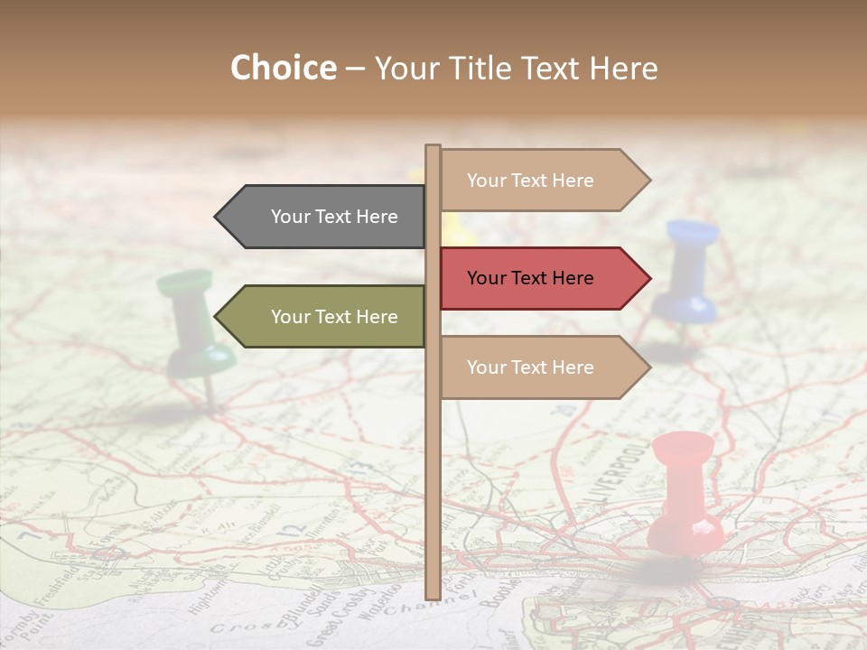 Marker Atlas Travel PowerPoint Template