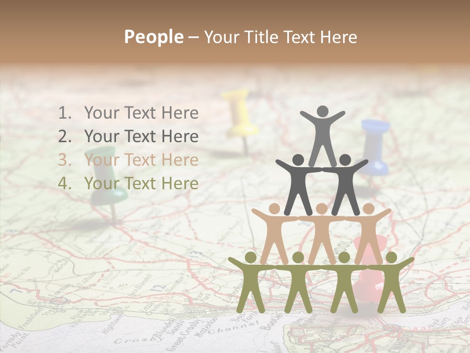 Marker Atlas Travel PowerPoint Template
