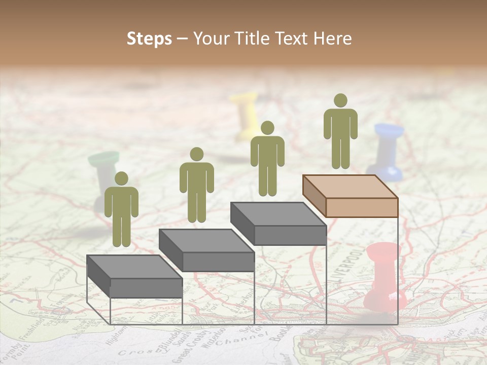 Marker Atlas Travel PowerPoint Template