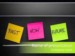 Direction Arrow Erase PowerPoint Template