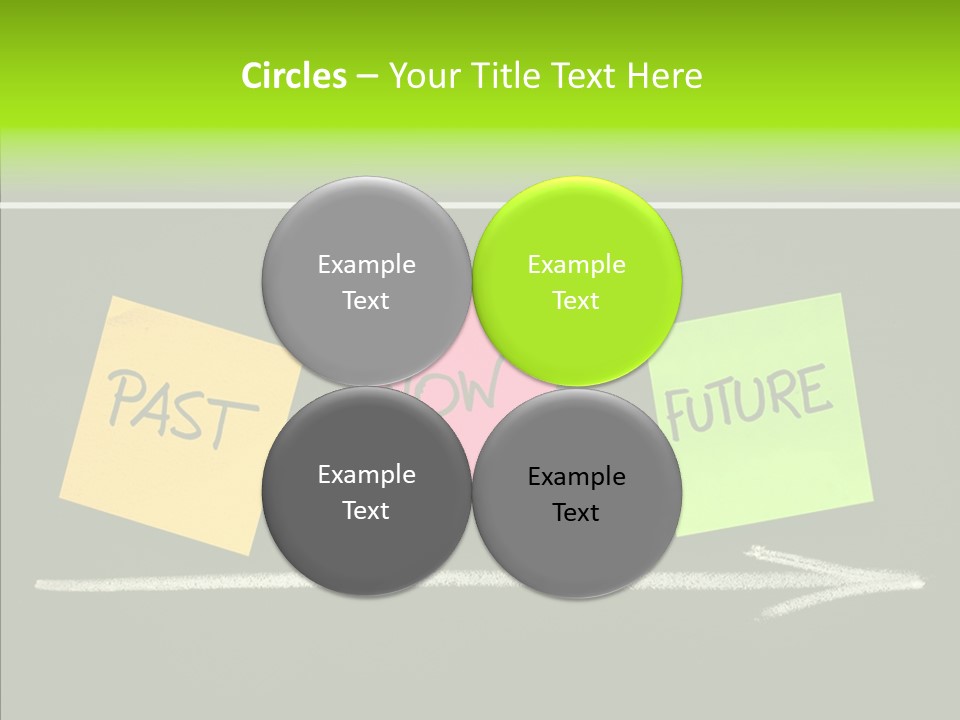 Direction Arrow Erase PowerPoint Template