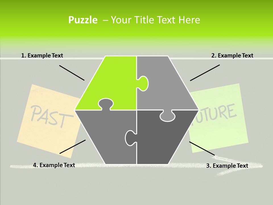 Direction Arrow Erase PowerPoint Template