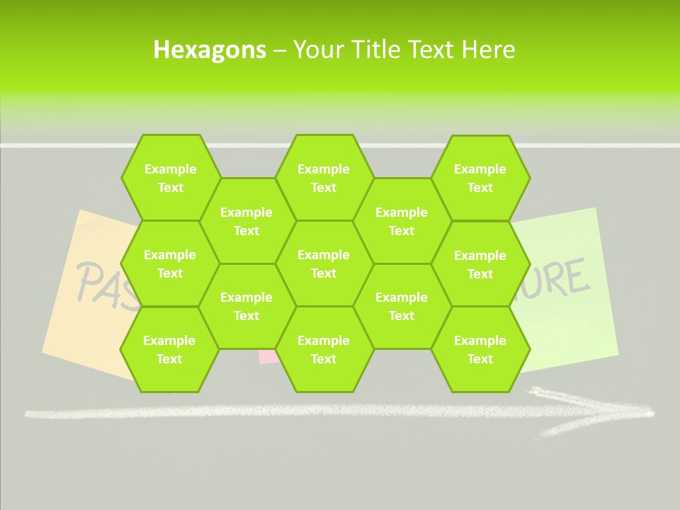 Direction Arrow Erase PowerPoint Template