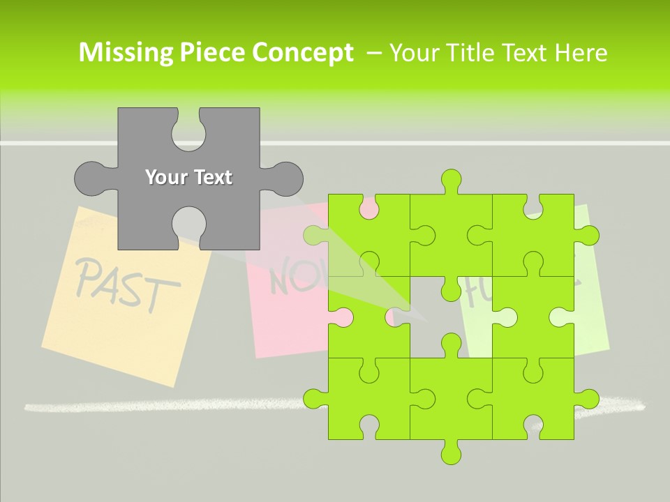Direction Arrow Erase PowerPoint Template