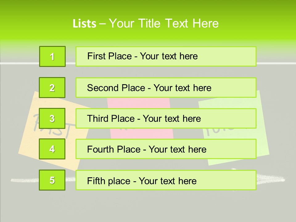 Direction Arrow Erase PowerPoint Template