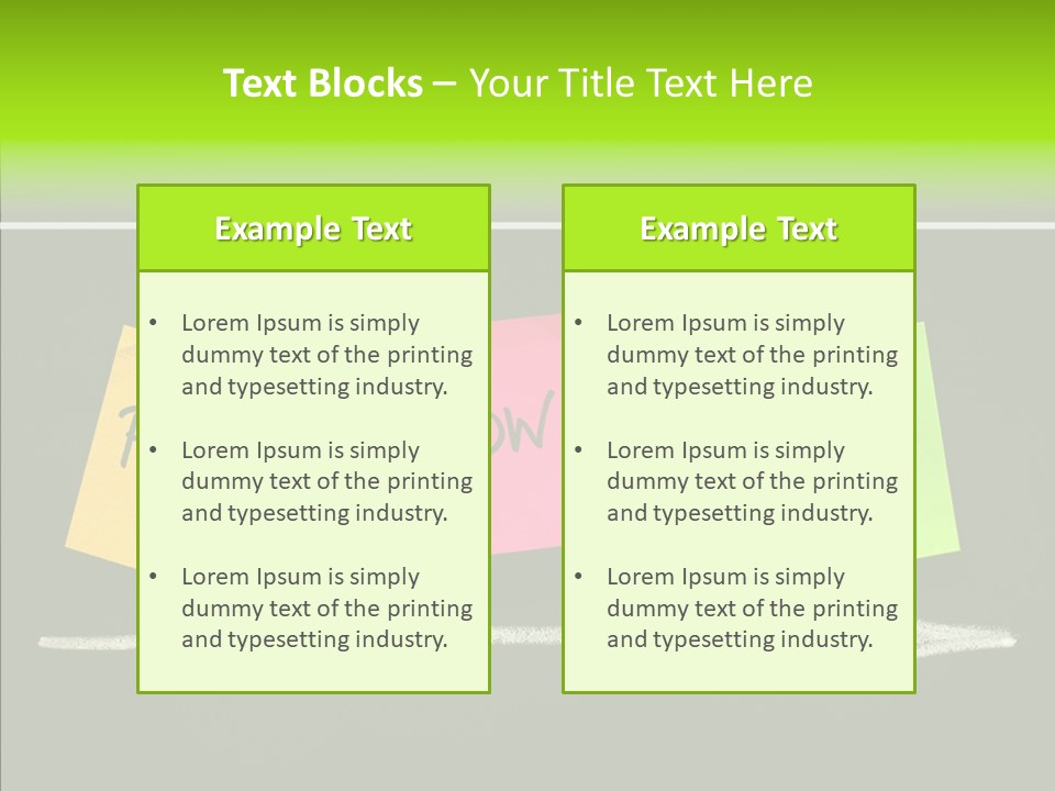 Direction Arrow Erase PowerPoint Template