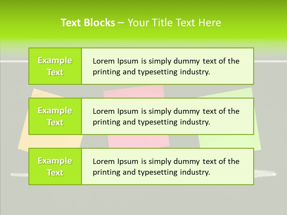 Direction Arrow Erase PowerPoint Template