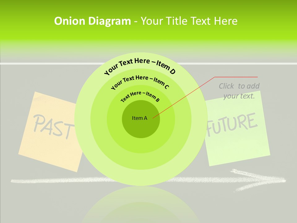 Direction Arrow Erase PowerPoint Template