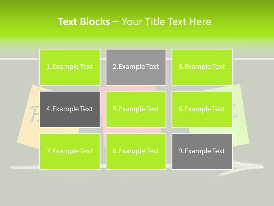 Direction Arrow Erase PowerPoint Template