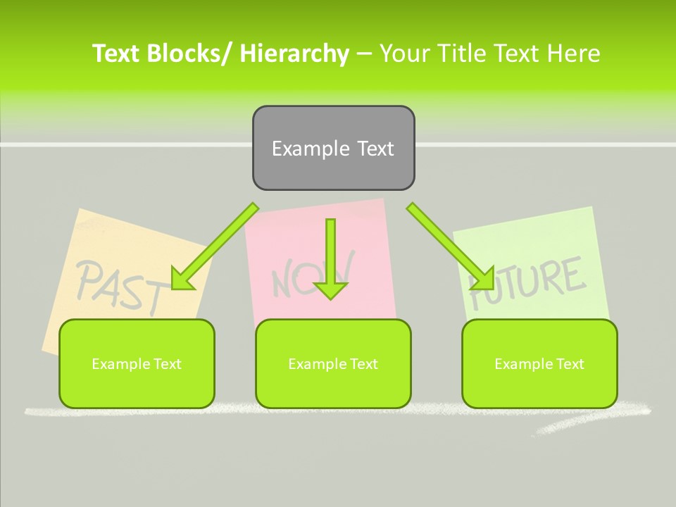 Direction Arrow Erase PowerPoint Template