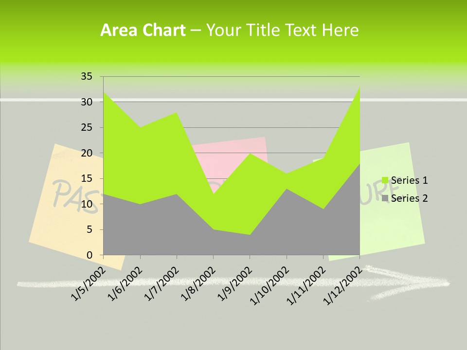 Direction Arrow Erase PowerPoint Template