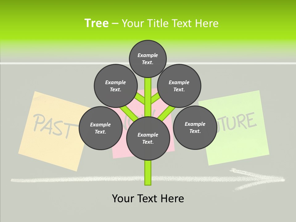 Direction Arrow Erase PowerPoint Template
