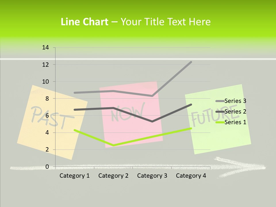 Direction Arrow Erase PowerPoint Template