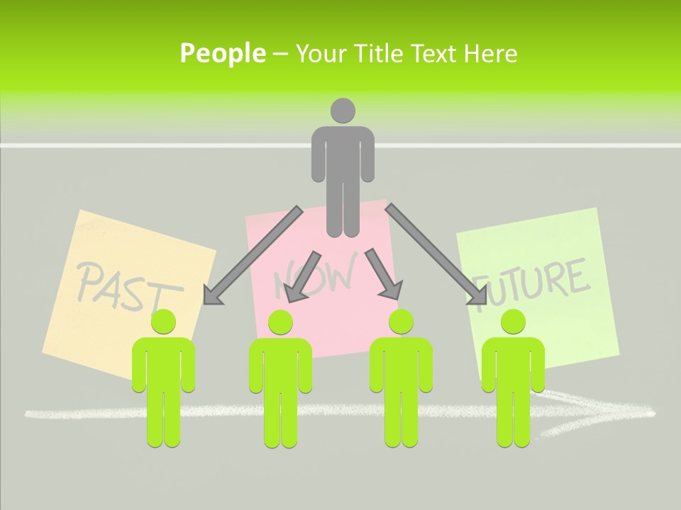 Direction Arrow Erase PowerPoint Template