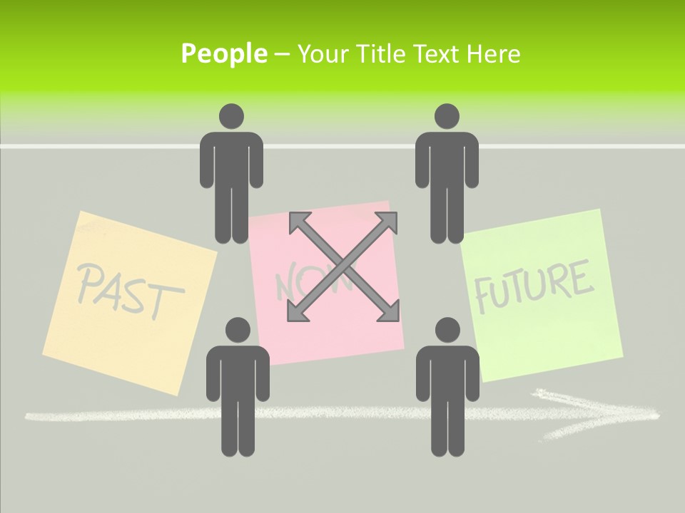 Direction Arrow Erase PowerPoint Template