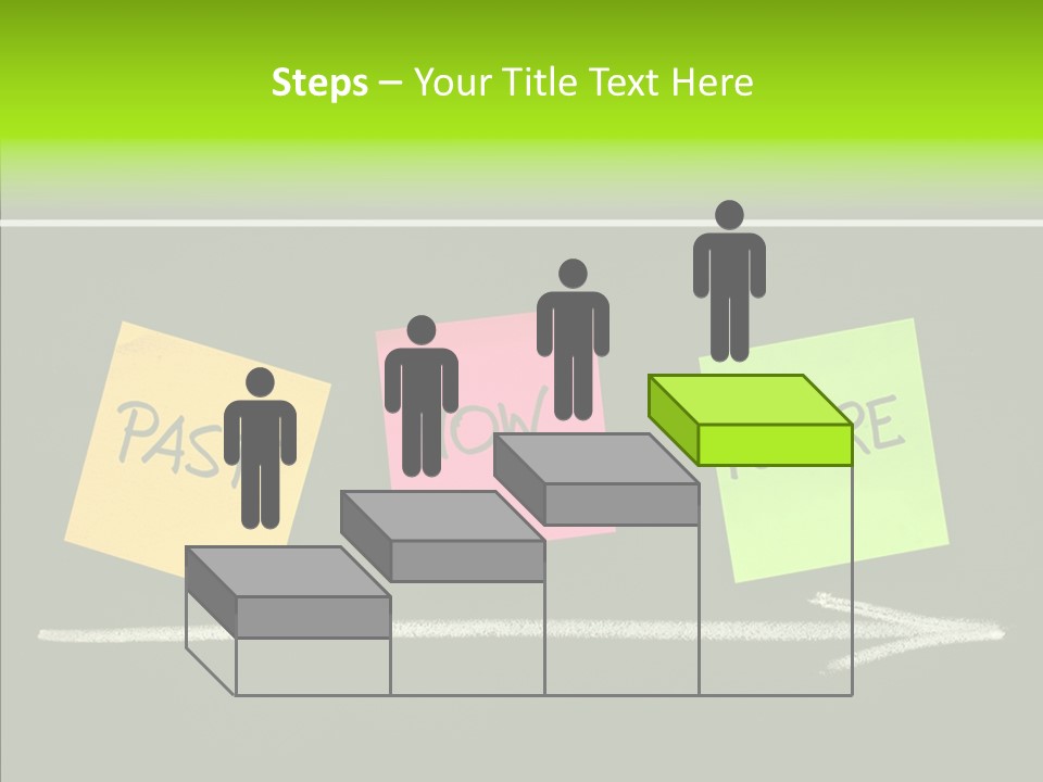 Direction Arrow Erase PowerPoint Template