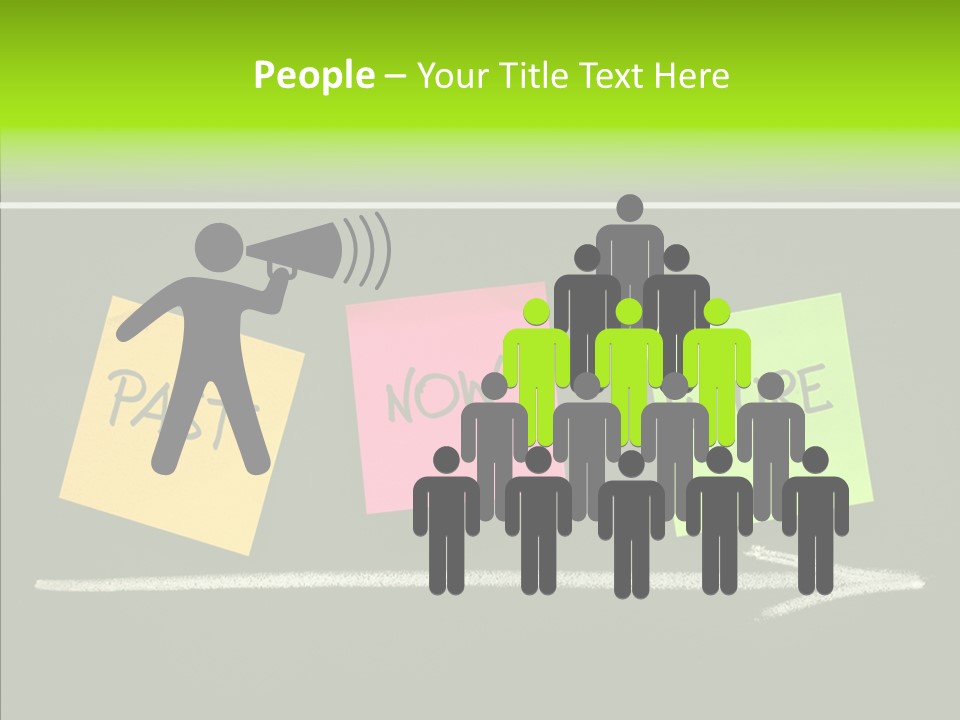 Direction Arrow Erase PowerPoint Template