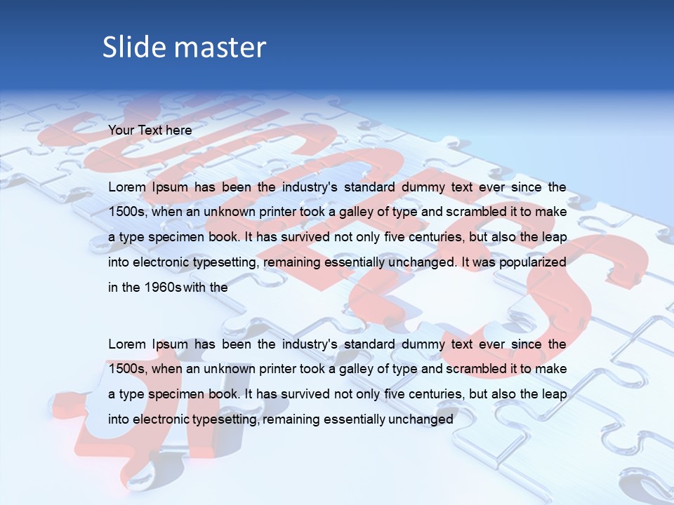 Unique Backgrounds Business PowerPoint Template