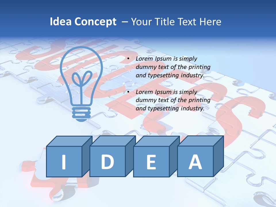 Unique Backgrounds Business PowerPoint Template