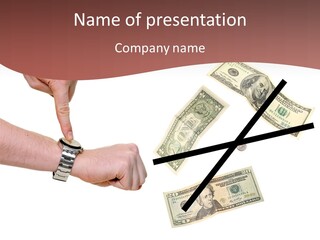 Arm Salary Office PowerPoint Template