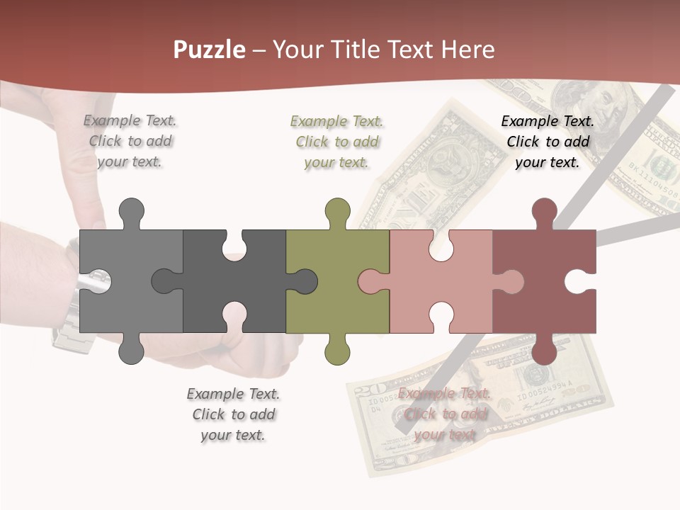 Arm Salary Office PowerPoint Template