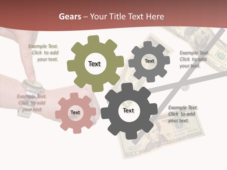 Arm Salary Office PowerPoint Template