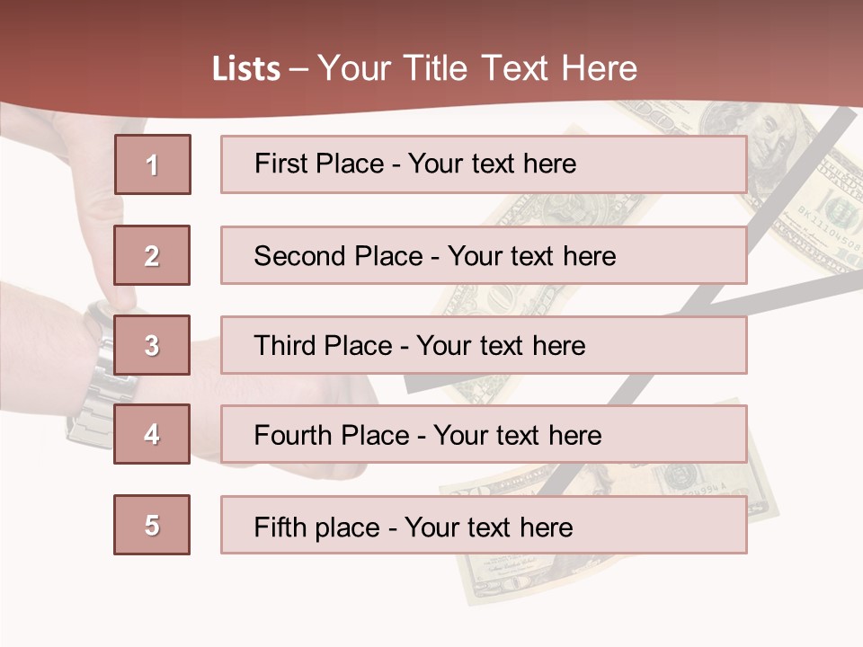 Arm Salary Office PowerPoint Template