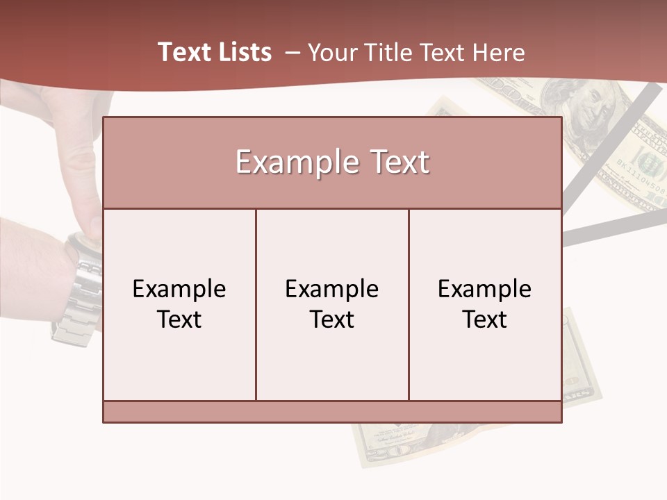 Arm Salary Office PowerPoint Template