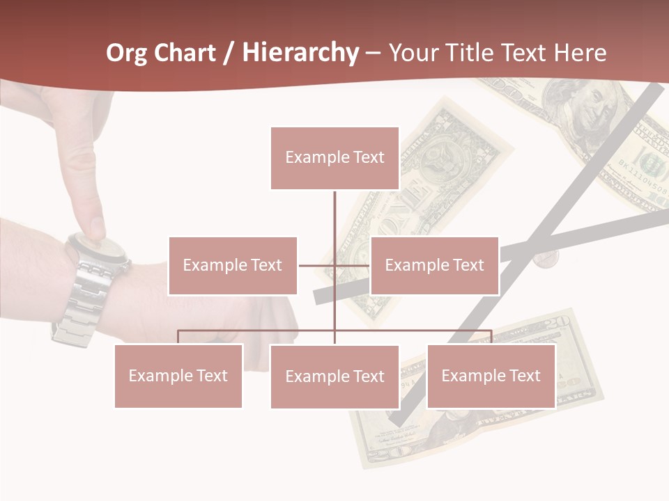 Arm Salary Office PowerPoint Template