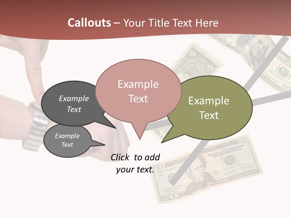 Arm Salary Office PowerPoint Template