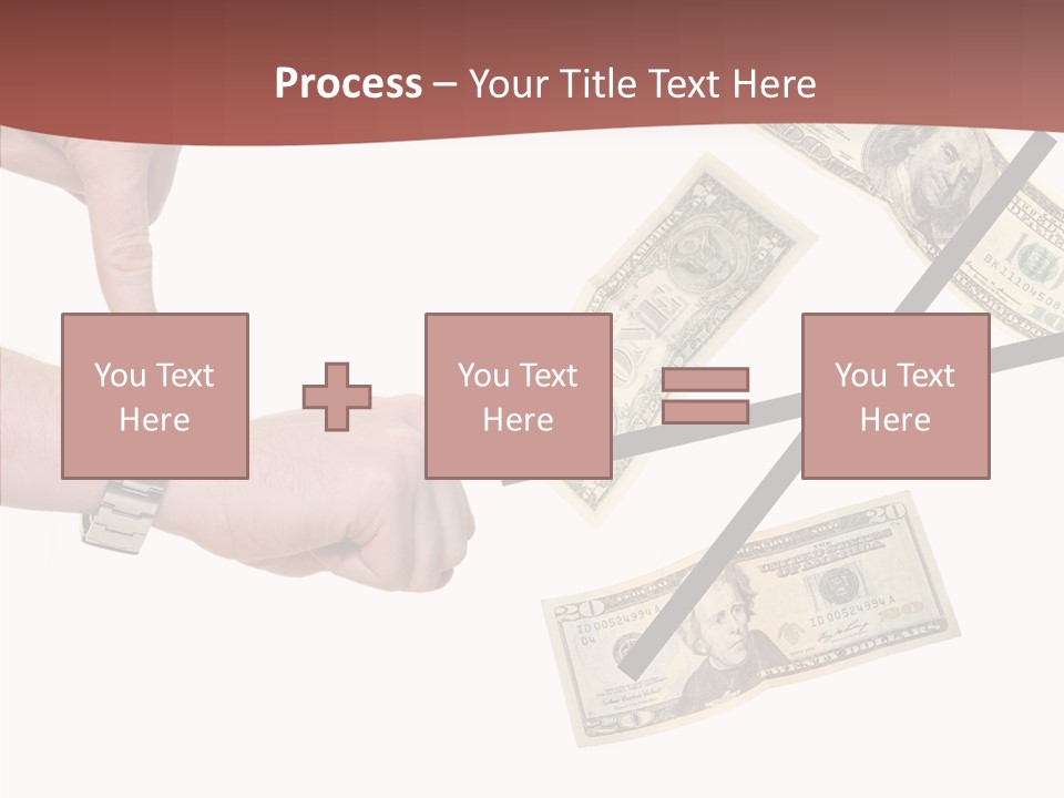 Arm Salary Office PowerPoint Template