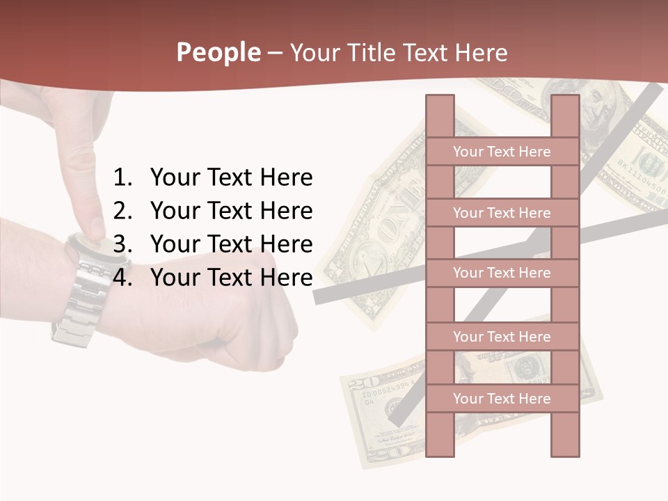 Arm Salary Office PowerPoint Template